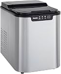 Danby 12Kg Ice Maker, Stainless Steel