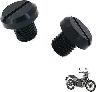 générique bouchon retroviseur moto compatible avec Royal Enfield Scram 440 2024,Lot de 2 PCS de rétroviseur de moto tuning accessories