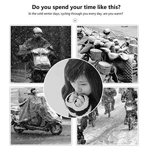 BESPORTBLE, 1 par de manoplas de guidão de bicicleta, guidão de motocicleta, extremidade de biciclet