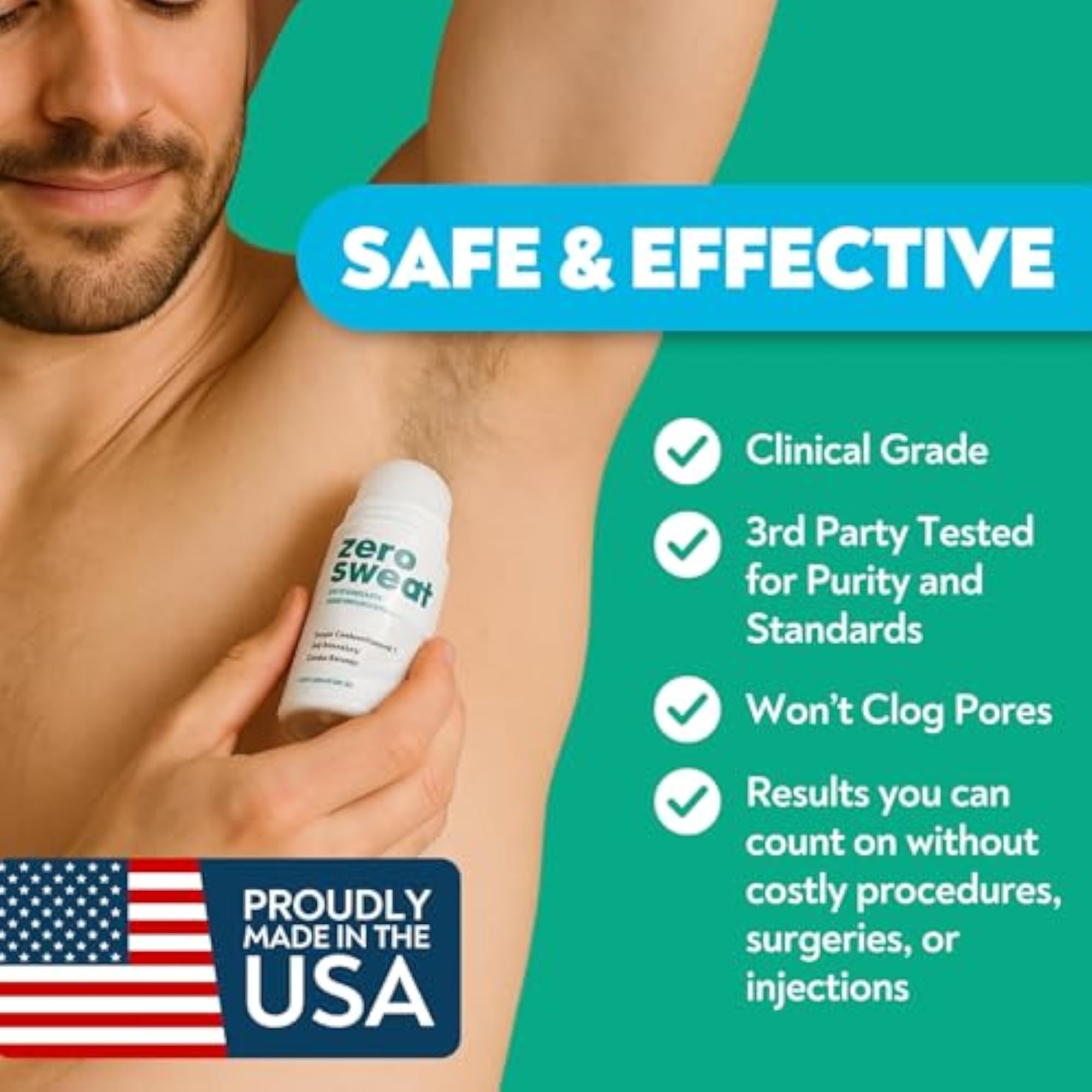 Long-lasting Antiperspirant with Up to 7 Day Protection, 1 Bottle