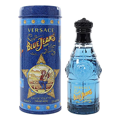 Blue Jeans By Versace For Men 2.5 Oz Eau De Toilette Spray (New Packaging) #TOP2