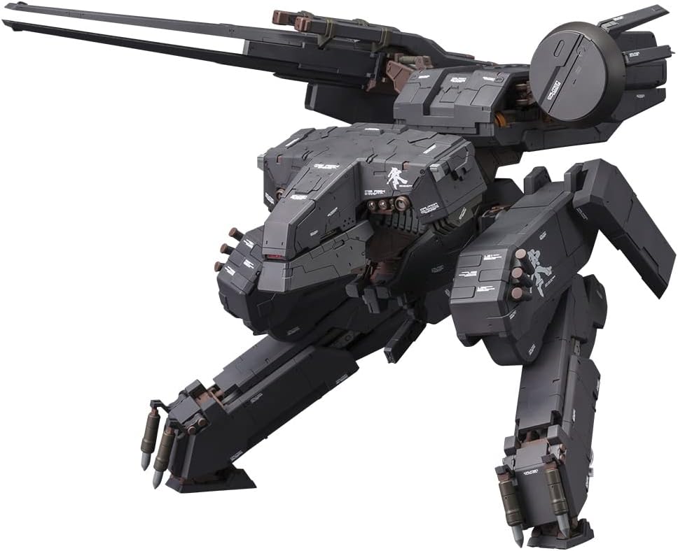 Metal Gear Solid figurine Plastic Model Kit 1/100 Metal Gear Rex Black Ver. 22 cm