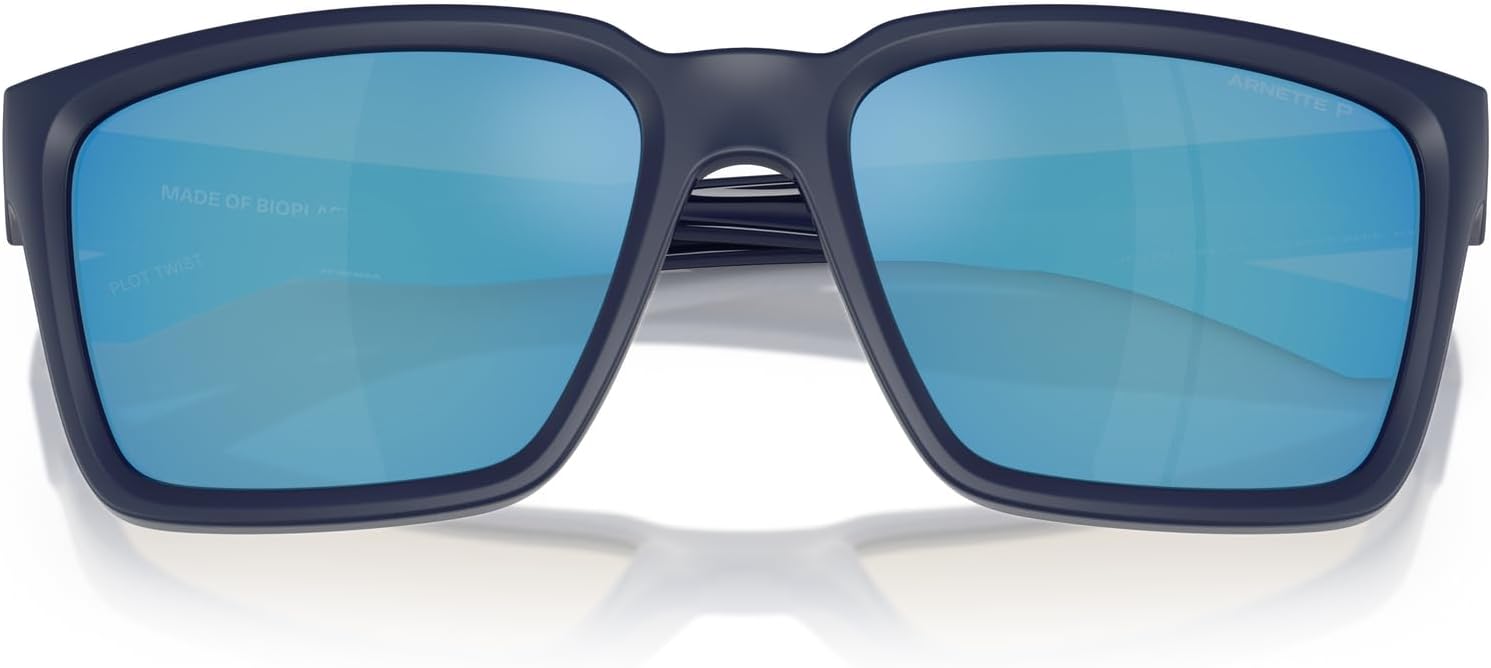 ARNETTE Man Sunglasses Medioum Grey Top Matte/Shiny Frame, Grey Mirror Orange/Yellow Lenses, 57MM