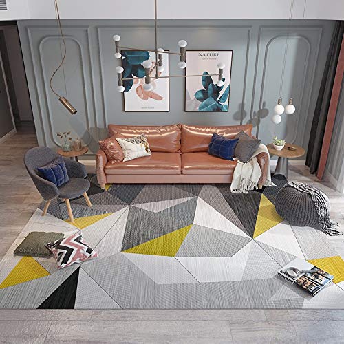 Tapis antidérapants NF rectangulaires à impression géométrique - 2