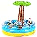 Fun Central BC548 28 Inch Inflatable Palm Tree Cooler, Inflatable Water Floats, Cooler Inflatable, Infaltable Cooler Palm Tree