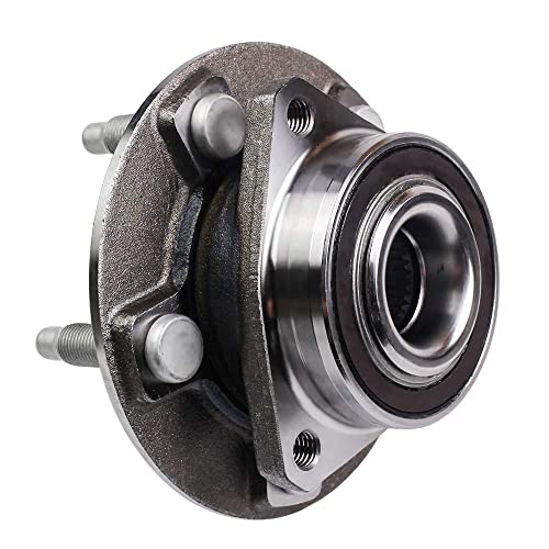 Autoround 513288 Front Or Rear Wheel Bearing And Hub Assembly Compatible With Chevy Malibu/Impala/Equinox, Gmc Terrain, Cadillac Cts/Xts, Buick Regal/Lacrosse, Saab 9-5, 5 Lugs W/Abs #TOP5