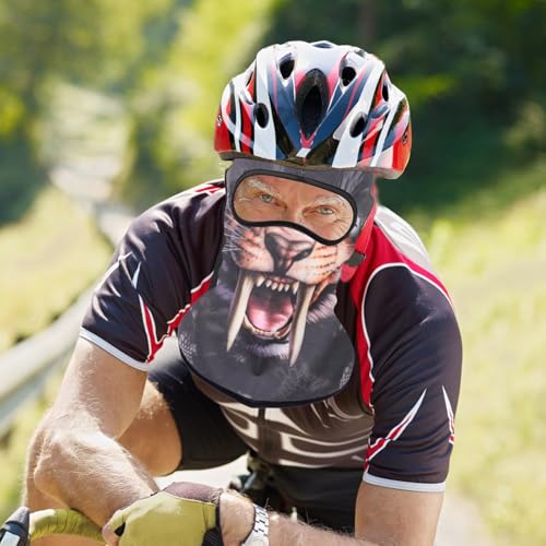 Image of Balaclava Mask 3D Print Full Face Mask Cooling Neck Gaiter Sun Protection Face Cover Mask Windproof Ski Mask