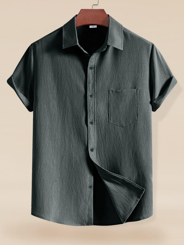 Image of Tee Projekt Textured Shirts for Men || Casual Shirt for Men || Comfortable and Stylish for Every Wardrobe
