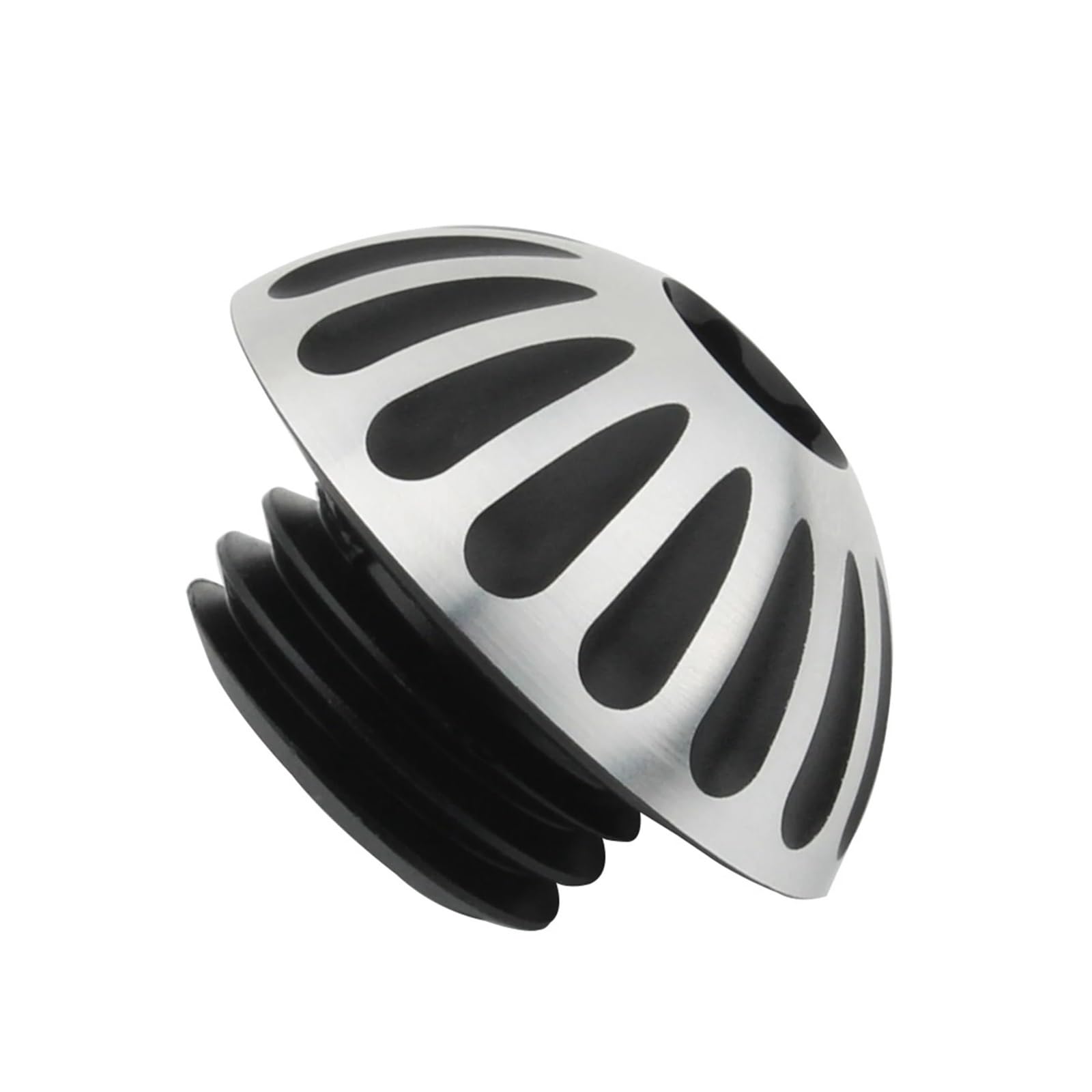 Tapón de llenado de Aceite de Motor para Triumph America, Bonneville y Scrambler. Tapa Decorativa para depósito de Gasolina de Motocicleta (Plateada-a).