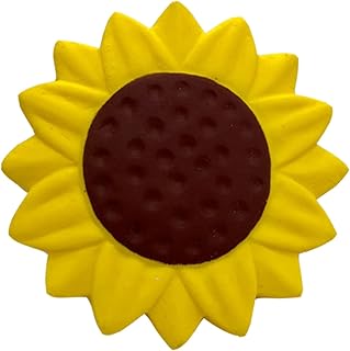 VOSAREA 1 Peça De Brinquedos Esportivos Lentos De Girassol Para Bebês Espremer Brinquedo Antiestresse Brinquedo De Girassol Artificial De Mesa Para Crianças Bolsa De Festa Amarela