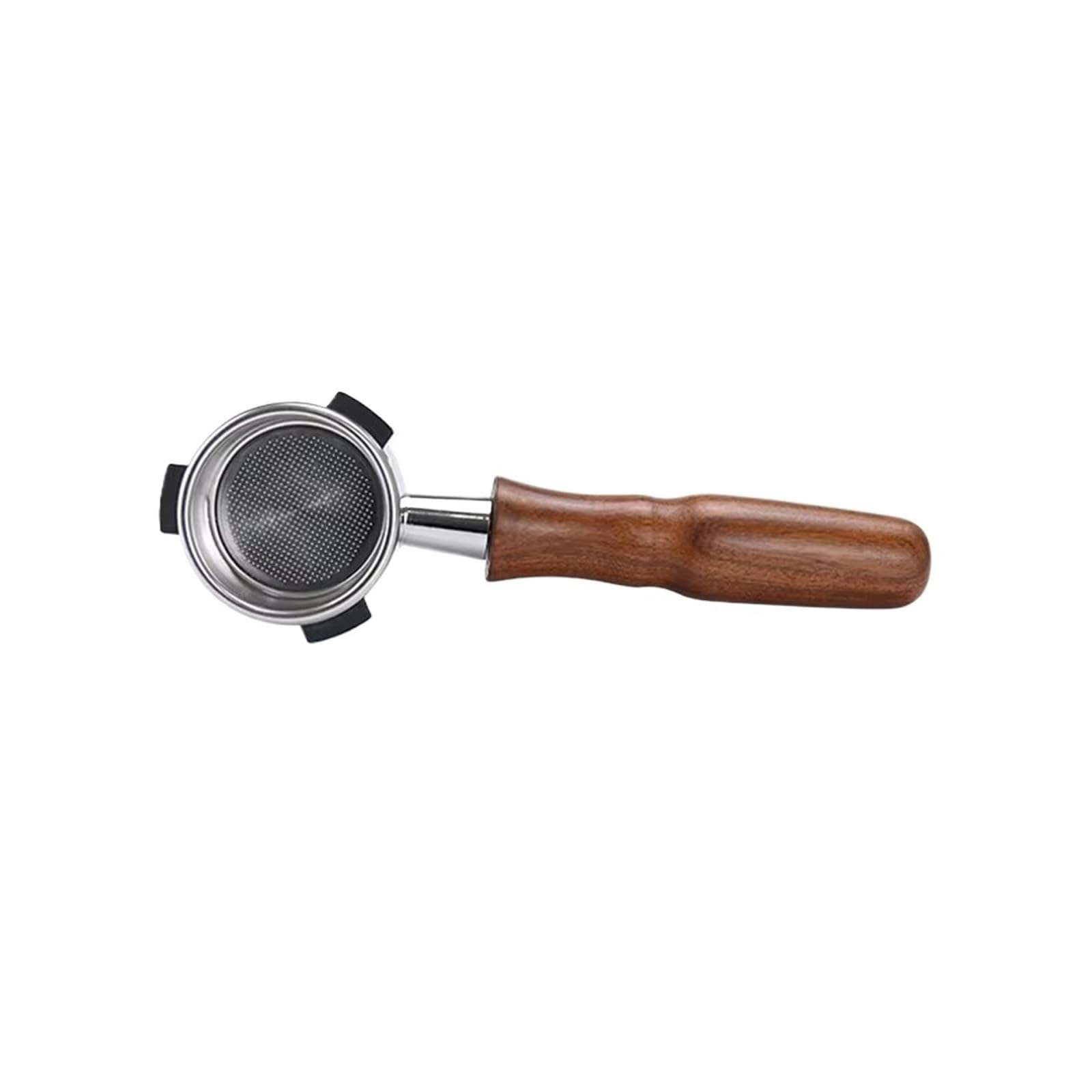 Portafiltro Senza Fondo Per Caffè Da 54 Mm, Compatibile Con Breville, Cestello Filtro Di Ricambio 870 878 880 Strumenti Barista Nudi Accessori Per Caffè Espresso(54mm rosewood-B)