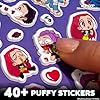 Kpop Demon Hunters™ Puffy Stickers, Includes Over 40 Designs, Official Kpop Demon Hunters Merch, Great Scrapbook Supplies, Cool Stuff for Planners, Kids Crafts, Party Favors #2