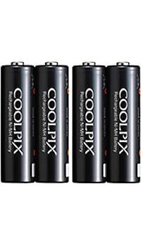 Compatible with Nikon EN-MH2-B2 1.2V 2300mAh Rechargeable Batteries - Camera Battery - for Coolpix L19, L20, L30, L32, L330, L620, L830, L840 (4 Pc)