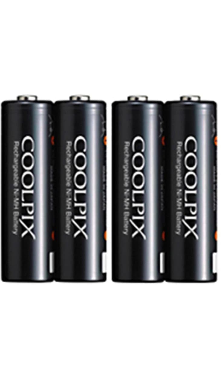 Compatible with Nikon EN-MH2-B4 2300mAh 1.2V Rechargeable Batteries - Camera Battery - for Coolpix L19, L20, L30, L32, L330, L620, L830, L840 (Pack of 4)-image-22