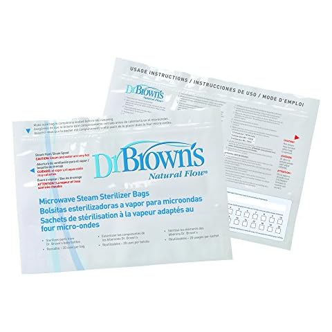 Dr Brown's Natural Flow Microwave Steam Steriliser Bags Cover