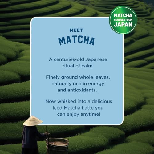 Image of Sleepy Owl Vanilla Iced Matcha Latte Premix Powder, Made with Premium Japanese Matcha Green Tea Powder, Instant Premix Easy to Make Anywhere, Calm Energy & Focus, Natural Antioxidants, 3 Sachets