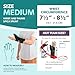 BraceAbility Wrist and Thumb Spica Splint - De Quervain's Tenosynovitis Long Forearm Cast Stabilizer for Tendonitis, Sprains, Thumb Brace for Arthritis Pain and Support - (M Right Hand)