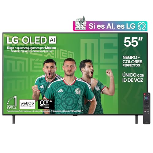 LG Pantalla 55 Pulgadas OLED AI B5 4K Smart TV webOS 2025