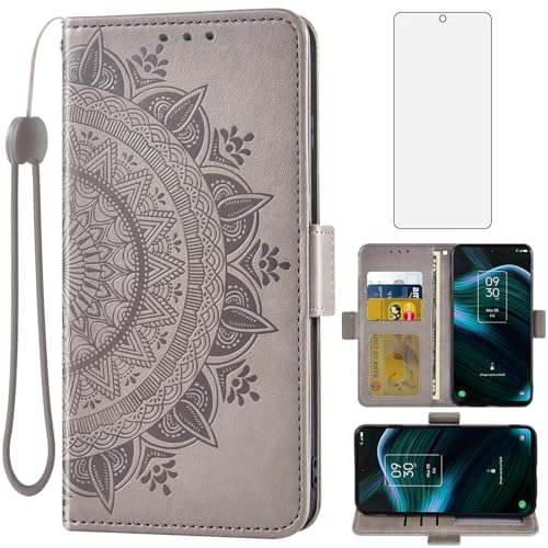 Étui pour TCL Stylus 5G 2022 Asuwish avec protection écran verre