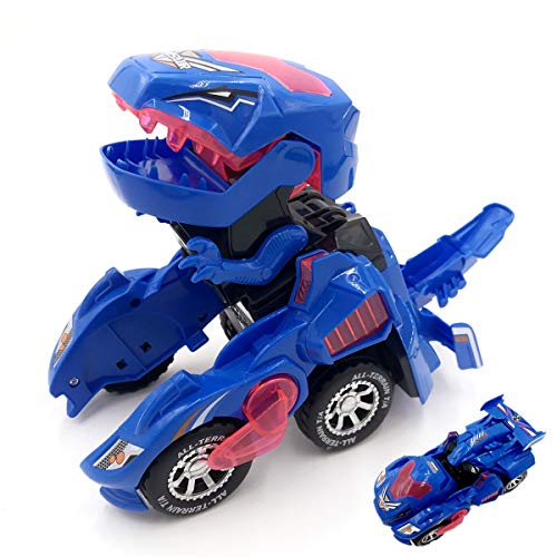 Kidsonor Kids Transformed Dinosaur Robot Car, Electronic Dino Robot Vehicle Car Toy Battery Power wi - //coolthings.us
