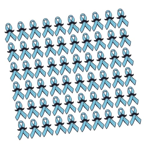 Broche nœud en ruban bleu en alliage sécurisé pour tenues et chapeaux