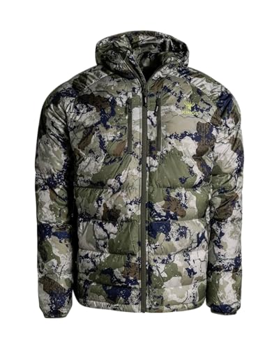 King's Camo XKG Down Hooded Transition Jacket | Water Resistant - Main Image