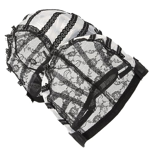 Ipetboom 2Pcs Elastic Wig Mesh Caps for Wig Making Breathable Hair Net Cover Durable Hairdressing Accessory for Salon Use and Special Occasions