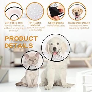 9-Pcs-Soft-Dog-Cone-Collar-Adjustable-Protective-Collars-for-Pet-Flexible-Plastic-Cone-for-Dog-After-Surgery-Dog-Recovery-Collar-E-Collar-for-Wound-Healing-Small-Medium-Large-Dog - Cucciolini Doodles 9-Pcs-Soft-Dog-Cone-Collar-Adjustable-Protective-Collars-for-Pet-Flexible-Plastic-Cone-for-Dog-After-Surgery-Dog-Recovery-Collar-E-Collar-for-Wound-Healing-Small-Medium-Large-Dog