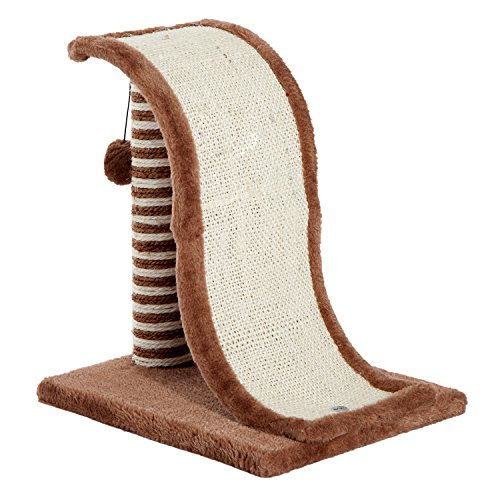 Paw/Hut Arbre à Chat Chat Arbre à Chat avec Boule de Jeu Peluche et Sisal Naturel