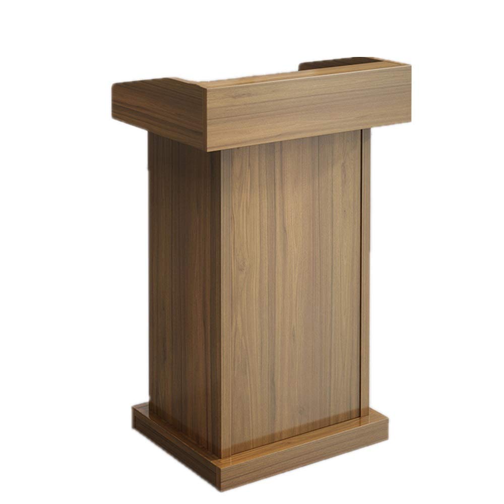 Atril Soporte De Podio, Atril Soporte De Podio, Atril De Pie Mesa De Podio Alojamiento Mostrador De Recepción Podio De Presentación Soporte De Atril De Madera Iglesia Hablante