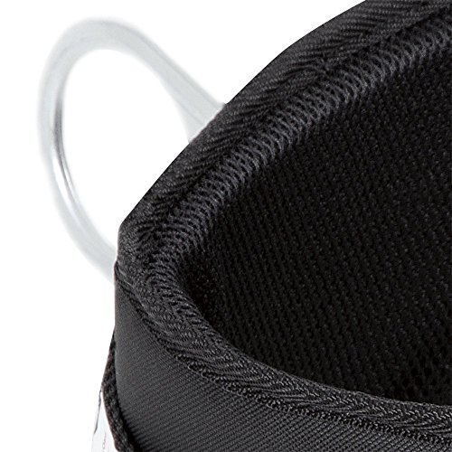 Image of Peakworks Fall Protection Safety Harness Restraint Belt with Padded Lumbar Support, 1 D-Ring, Black, XXL, V8056015