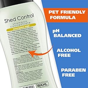 Wahl Usa Shed Control Pet Shampoo for Dog Shedding  Dander  Lemongrass Sage Oatmeal  Aloe for Healthy Coats  Skin  24 Oz  Model 820005a  Cucciolini Doodles Wahl usa shed control pet shampoo for dog shedding  dander  lemongrass sage oatmeal  aloe for healthy coats  skin  24 oz  model 820005a   cucciolini doodles