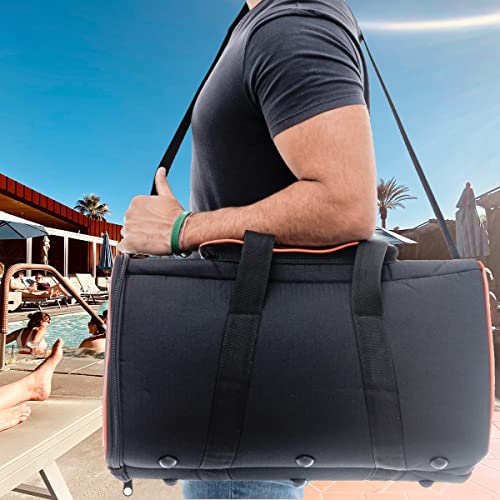 Bolsa Case Bag Capa Polo Culture Compatível com Jbl Partybox On The Go Espumada Premium