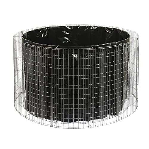 bellissa Gabion 95569 - Jardinera Redonda (146/126 cm, Altura 80 cm)