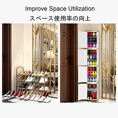Solution de rangement élégante en métal pour couloir et placard