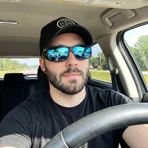Image of SIPHEW Mirrored Sunglasses Polarized Fit Over Glasses for Men&Women