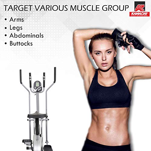 Image of Kamachi OB-328 Orbitrek Multifunction Exercise Bike, Dual Action Handles