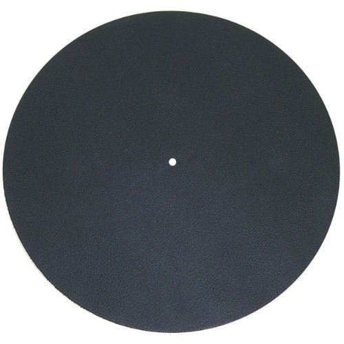 Pro-Ject Leather it, Plattentellerauflage aus Leder (Schwarz) Cover