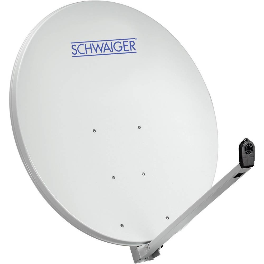 Schwaiger SPI1000.0 aluminiowa antena offsetowa, 100 cm, biała