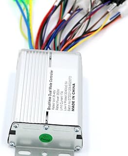 WEbjay Ebike Controller Dual Mode 36V-48V 350W Motor Controller Electric Bike Tricycle Controller Driver Brushless Motor Controller