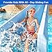 Pool Slide Water Tubing Kit, Spray Hose Kit/Parts for Inground Pool Slide, Swimming Pool Slide Water Sprayer