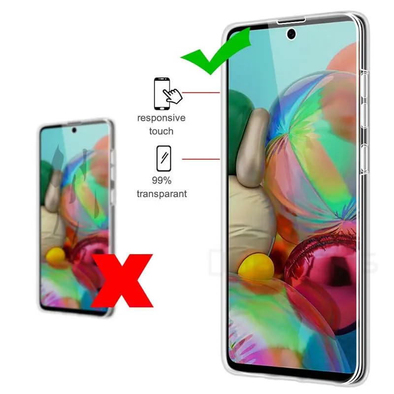 360° Schutz Hülle Für Huawei Mate 20 – Transparente TPU Silikon Komplettschutztasche Mit Displayfolie