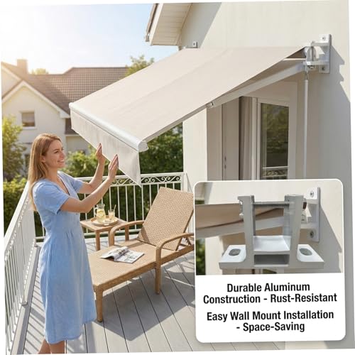 Supports d'auvent rétractables et matériel de remplacement de pergola murale