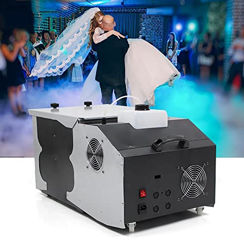 Máquina de Humo Bajo 3000W Efecto Niebla Escénico con Control Remoto para DJ