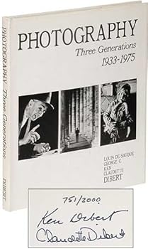 Hardcover Photography Three Generations 1933-1975 [Unknown] Book