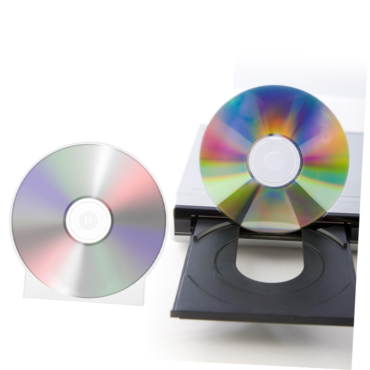 50Pezzi Custodia per CD Trasparente da Robusta e Leggera Protezione per Dvd per Archiviazione per Collezionisti e Regali
