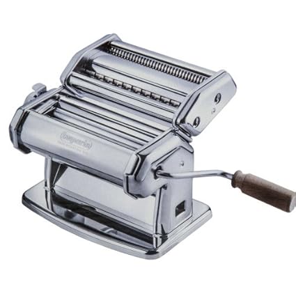Imperia Ipasta Roller with Tagliatelle and Fettuccine Cutters, 6-inch