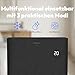 MEDION Smarte Mobile Klimaanlage mit Abluftschlauch P1402 (14000 BTU, mobil, inkl. Fensterabdichtung, bis 50m², 3in1 Kühlen Entfeuchten Ventilieren, App- und Sprachsteuerung, Schlafmodus