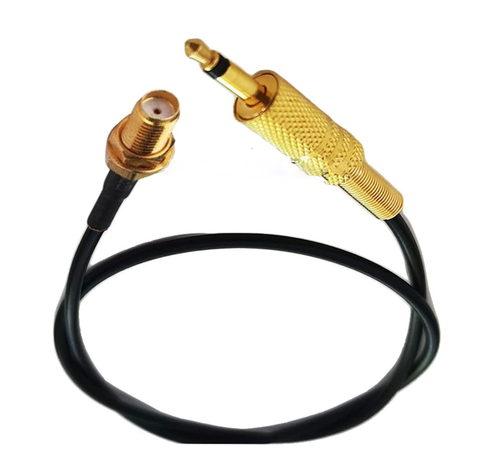 SMA Jack femelle à 3,5 mm mono 1/8 "mâle fiche ajusté pour CC/TV Antenne de moniteur de caméra RG174 Câble de cochon 15/20 / 30 / 50cm 1/2/3/5 / 10m(3m)
