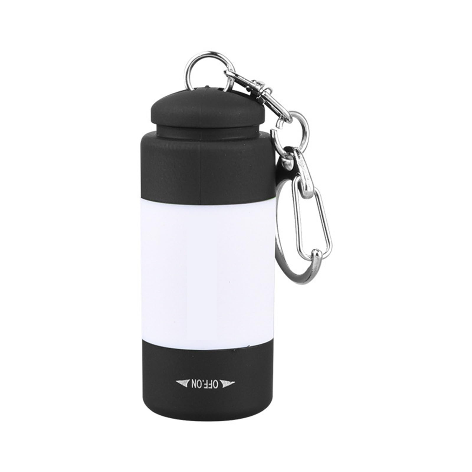 Ngtfdcp White Rechargeable Torch, Usb Rechargeable Keychain Flashlight Waterproof Mini Led Torch Light For Emergency For Camping,Hiking(White)